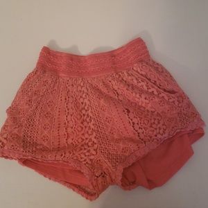 Lace shorts